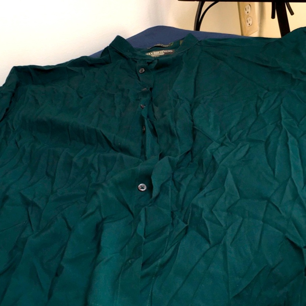 Brian Brothers Collection XL Emerald Green Shirt
